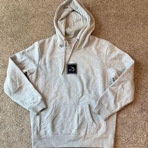Demonic | Gray Hoodie with Logo